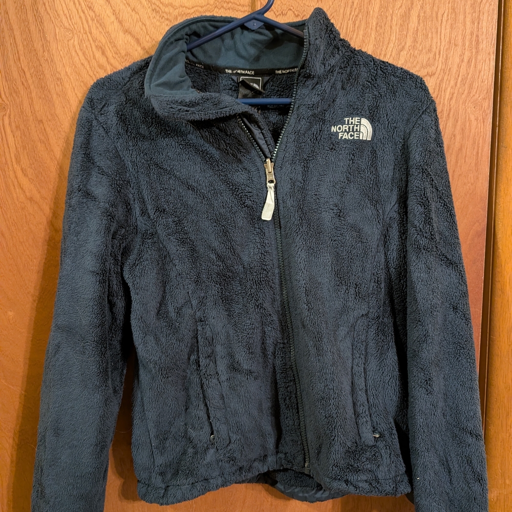 The North Face Women's Dark Blue Teddy Jacket